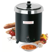 Garnek Do Zupy - Bartscher - Club, 8,5L, Czarny
