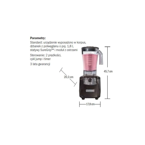 Blender barmański Tempest