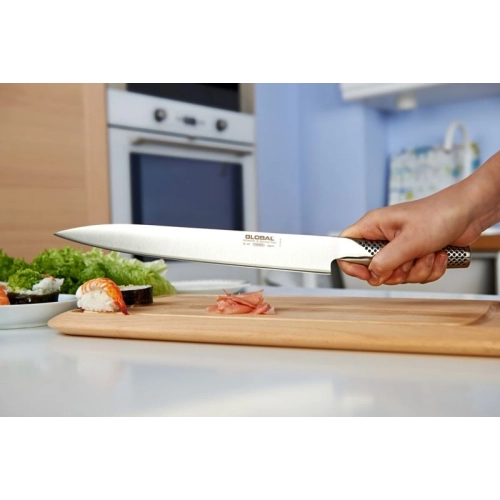 Nóż do plastrowania Sashimi-Yo 25cm Global G-47