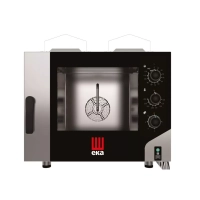 Piec konwekcyjno - parowy Millennial Smart BAKERY 4 x 600x400mm gazowy, sterowany elektromechanicznie
