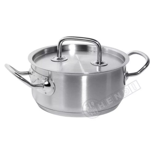 Garnek niski KITCHEN LINE z pokrywką 1.5 l