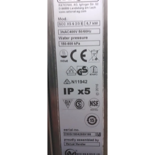 Rational piec konwekcyjno-parowy SelfCookingCenter® XS