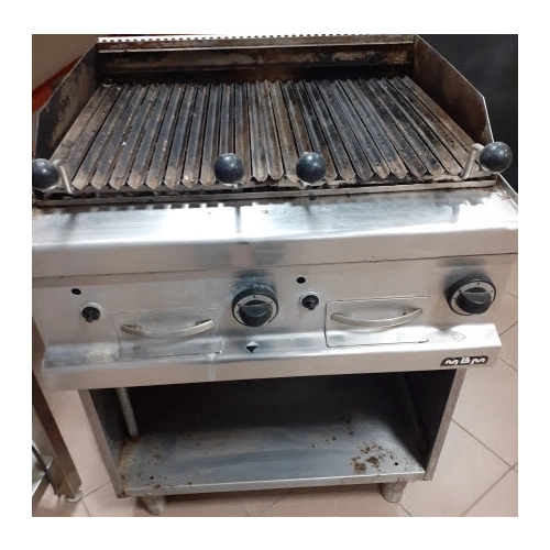 Grill gazowy z lavą wulkaniczną MBM GPLA777