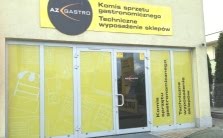 Widok zewnętrzny komisu sprzętu gastronomicznego A-Z Gastro w Opolu