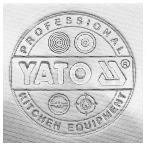 PATELNIA ZE STALI NIERDZEWNEJ 36CM Yato YG-00104