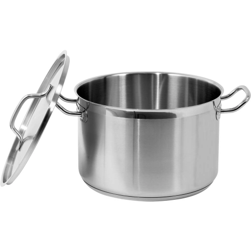 GARNEK ŚREDNI Z POKRYWKĄ ZE STALI NIERDZEWNEJ 28x18CM 11,1L Yato YG-00024