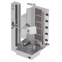 Kebab automatyczny gazowy | gyros automatyczny | wsad 100 kg | 5 palników | RODO5G