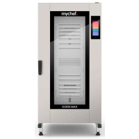 Piec konwekcyjno-parowy elektryczny | z wózkiem | automatyczny system myjący | 20xGN1/1 | 34,7 kW | 400 V | Mychef iCook MAX 201E