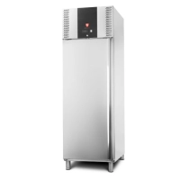 Szafa mroźnicza RQSGLM 700 L | GN 2/1 | stal nierdzewna | drzwi lewe | 700 l | 653x842x2040 mm