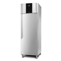 Szafa mroźnicza RQSALM 700 R | GN 2/1 | energooszczędna | stal nierdzewna | drzwi prawe | 700 l | Premium | 693x875x2119 mm