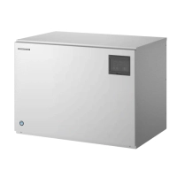 Łuskarka do lodu Hoshizaki FM-1200ALKE-R452-SB | 1200 kg/24h | chłodzona powietrzem | płatki lodu