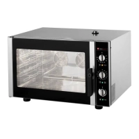 Piec konwekcyjno-parowy VS DA 004E | 4x600x400mm | 4xGN1/1 | sterowanie manualne