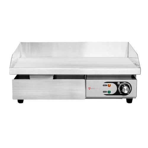 Płyta grillowa elektryczna | gładka | nastawna | 3 kW | 550x430x250 mm | RQEG818