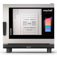 Piec konwekcyjno-parowy elektryczny | automatyczny system myjący | 6xGN2/1 | 18,6 kW | 400 V | Mychef iCook 062E TSC | System TSC - najwyższa stabilno