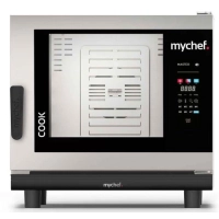 Piec konwekcyjno-parowy elektryczny | automatyczny system myjący | 6xGN1/1 | 9,3 kW | 400 V | Mychef COOK MASTER 061E TSC | System TSC - najwyższa sta