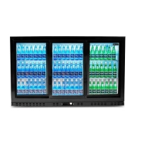 Barowa szafa chłodnicza | chłodziarka podblatowa RQ-330SC | 318l | drzwi przesuwne | 3-drzwiowa | 1350x520x845 mm Barowa szafa chłodnicza | chłodziarka podblatowa RQ-330SC | 318l | drzwi przesuwne | 3-drzwiowa | 1350x520x845 mm