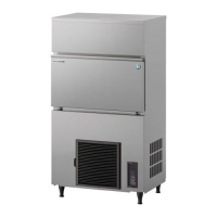 Kostkarka do lodu Hoshizaki IM-130PE-E-32 | 116 kg/24h | chłodzona powietrzem | sanityzacja UVC | pompa spustowa| kostka sześcian | 32x32x32 mm