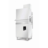 Zmywarka kapturowa RQX1200 P B DD RC | 500x500 | sterowanie elektromechaniczne | pompa spustowa | odzysk ciepła | podwójne ścianki | 675x675x1440 mm |