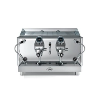 Ekspres kolbowy 2-grupowy | Lollo 2GR Compact Steel |stal nierdzewna | 4 kW
