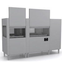 Zmywarka tunelowa KRUPPS EVOLUTION LINE | moduły mycia wstępnego, płukania końcowego, odzysku ciepła | EVO411