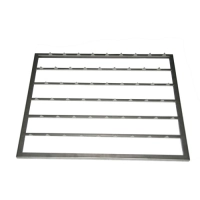 Półka ze stali nierdzewnej GN 2/1 | akcesoria do szafy do sezonowania ZERNIKE | K70150GRI