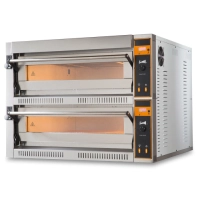 Piec do pizzy elektryczny | dwukomorowy | 12x36 | TOP D 66 XL/L (TecproD66BIG/L)
