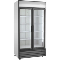 Szafa chłodnicza przeszklona | 879 l | 2-drzwiowa | SD1002HE (RQ1100H)