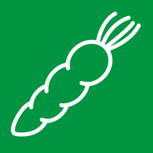 Nóż kuchenny, HACCP, zielony, L 220 mm