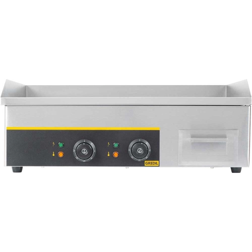 Płyta grillowa 1/2 gładka, 1/2 ryflowana, Gredil, P 3.5 kW, U 230 V