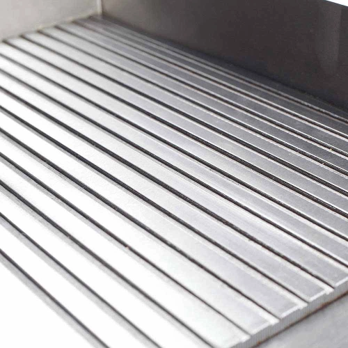 Płyta grillowa 1/2 gładka, 1/2 ryflowana, Gredil, P 3.5 kW, U 230 V