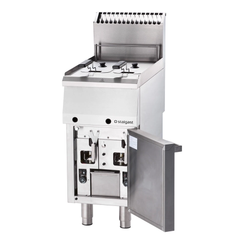 Frytownica dwukomorowa gazowa, 400x700, 13.0 kW, G20/20 mbar