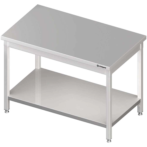 Stół centralny z półką 1700x800x850 mm skręcany